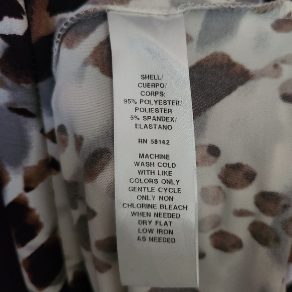 NWT London Times Maxi Dress Wood Stamp Batik Halter-Neck womens size 14 - Picture 10 of 15